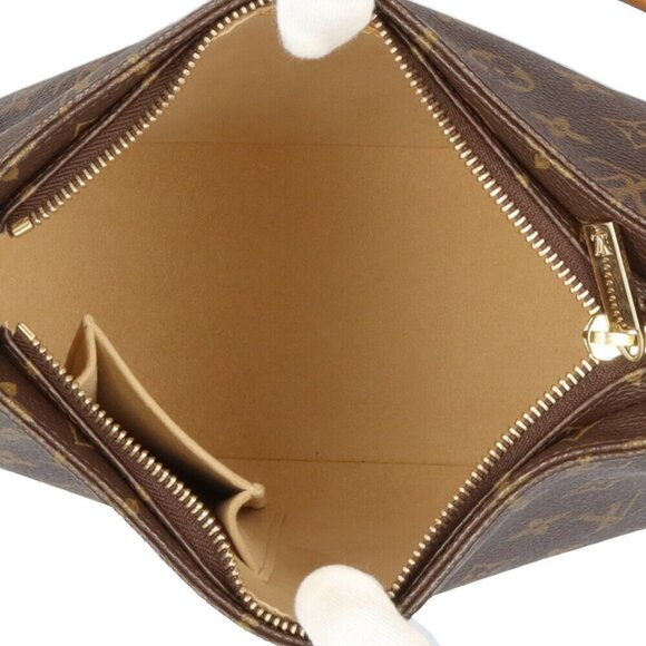 LOUIS VUITTON Brown Monogram Canvas Looping MM Shoulder Bag - Picture 5 of 8
